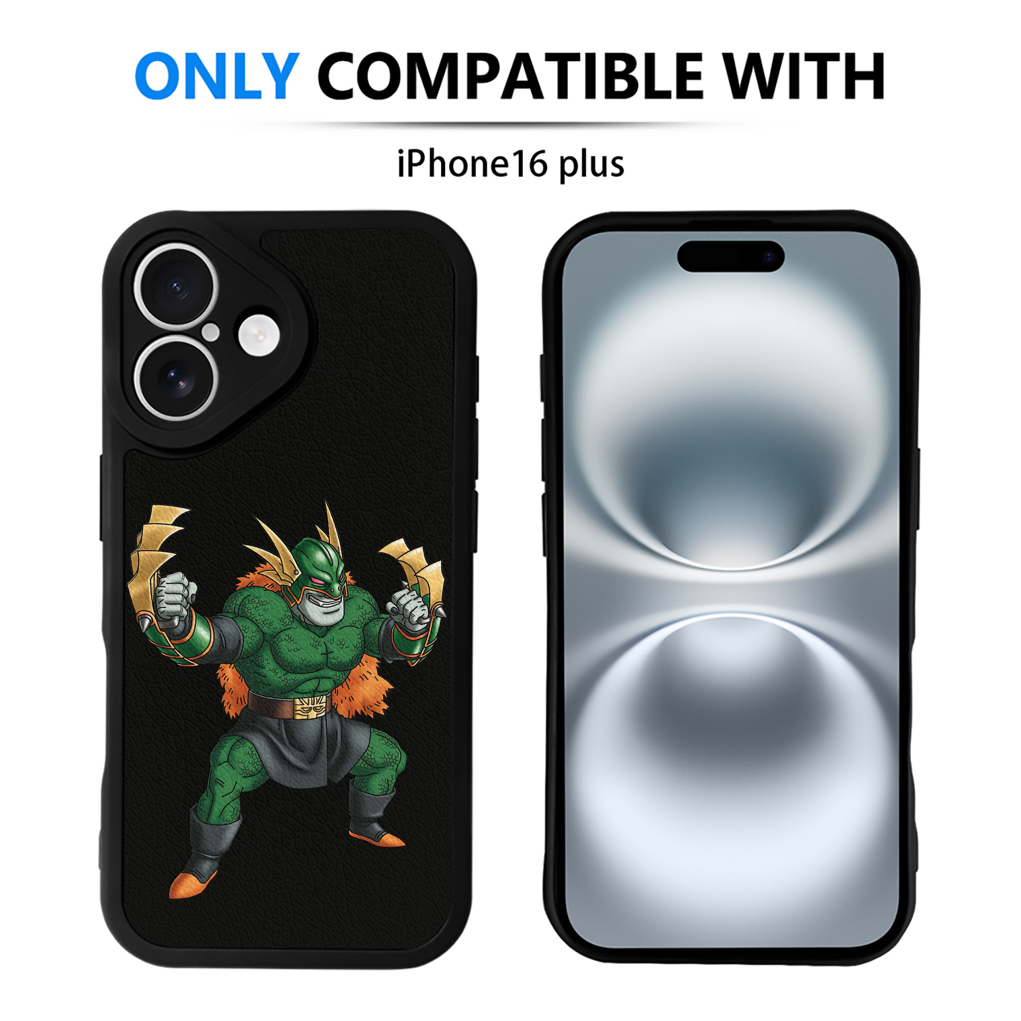 （画像用） ドラゴンクエスト Doragon Kuesuto Dragon Quest 【iPhone 16シリーズ対応】シリコンスマホケース（レザー調） 材質：シリコン